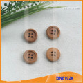 Botões de madeira natural para vestuário BN8102